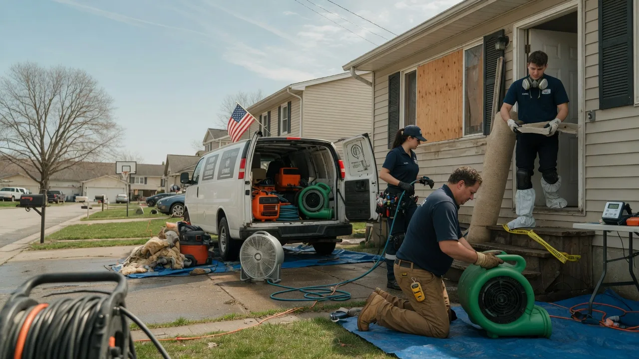 Water Damage Restoration in Streetman, TX near me